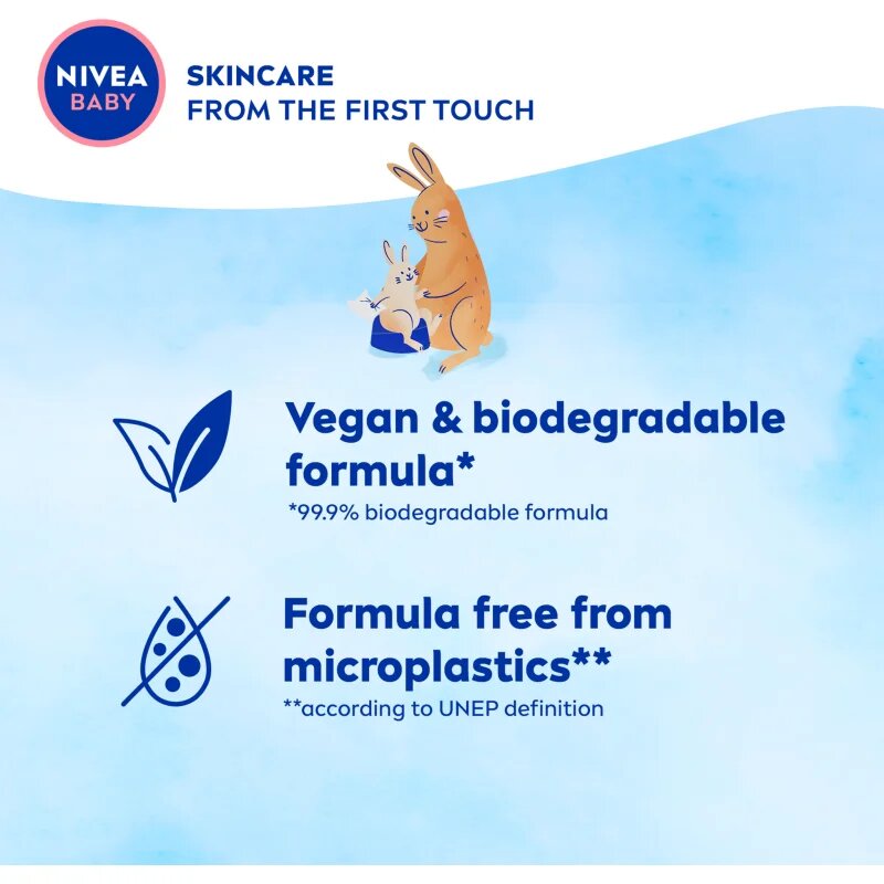 Nivea BABY Toddies vlažni robčki za otroke 57 kos