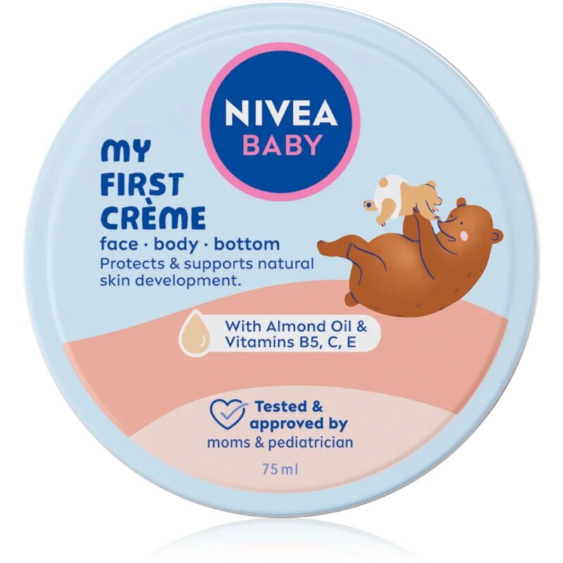 Nivea BABY večnamenska krema za obraz in telo 75 ml