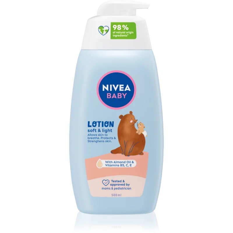Nivea BABY vlažilni losjon za telo 500 ml