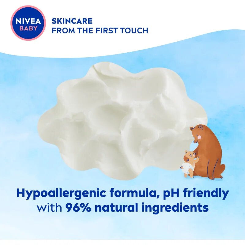 Nivea BABY zaščitna krema za vsakodnevno nego ritke 100 ml