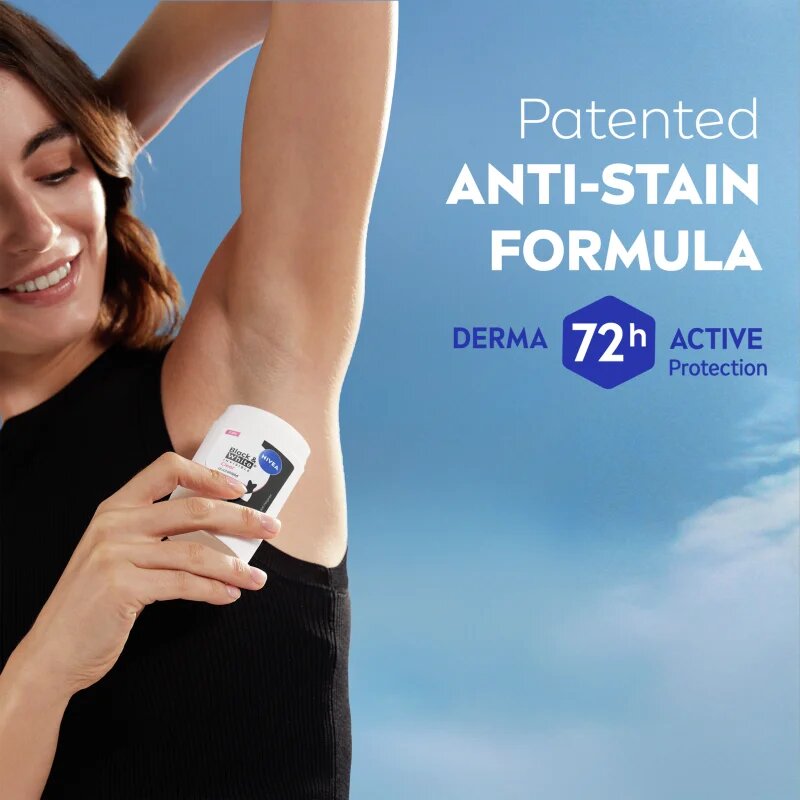 Nivea Black & White Invisible Clear trdi antiperspirant 50 ml