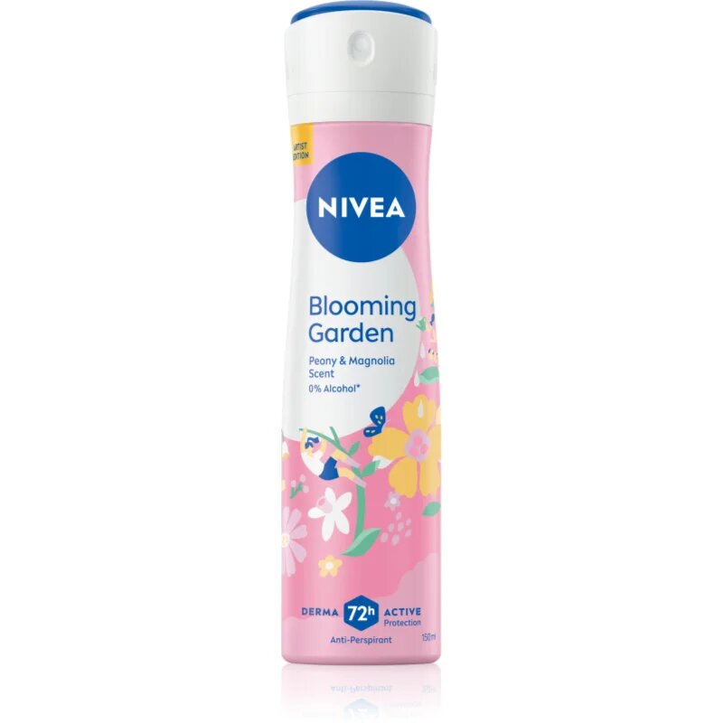 Nivea Blooming Garden antiperspirant v pršilu 150 ml