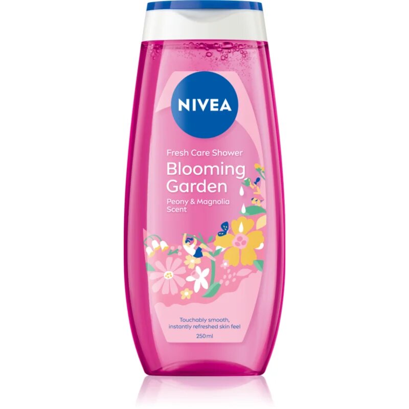 Nivea Blooming Garden vlažilen gel za prhanje 250 ml