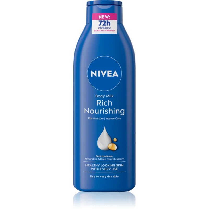 Nivea Body Milk hranilno mleko za telo 250 ml