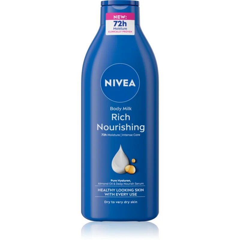 Nivea Body Milk hranilno mleko za telo 400 ml
