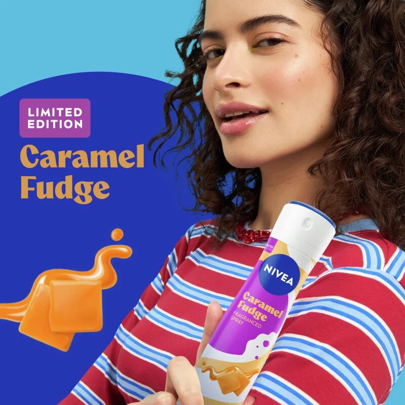 Nivea Caramel Fudge antiperspirant v pršilu 150 ml