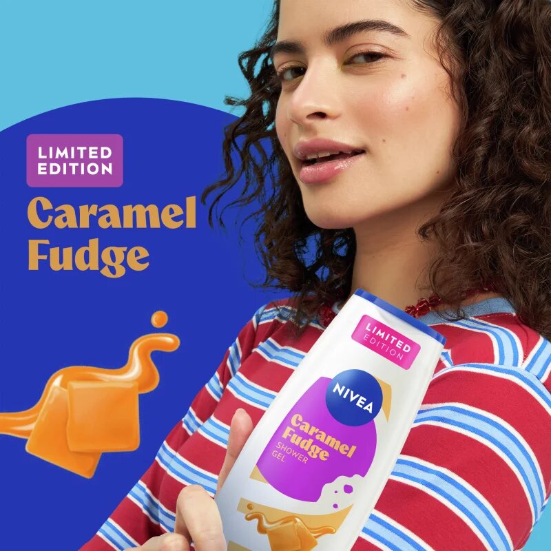 Nivea Caramel Fudge gel za prhanje 250 ml