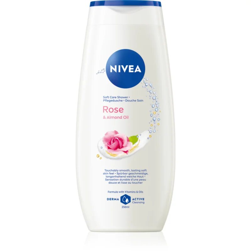 Nivea Care & Roses negovalni gel za prhanje 250 ml