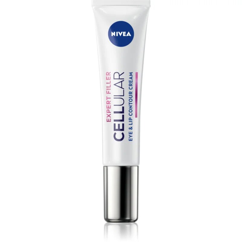 Nivea Cellular Expert Filler učvrstitvena krema za konture oči in ustnic s hialuronsko kislino 15 ml