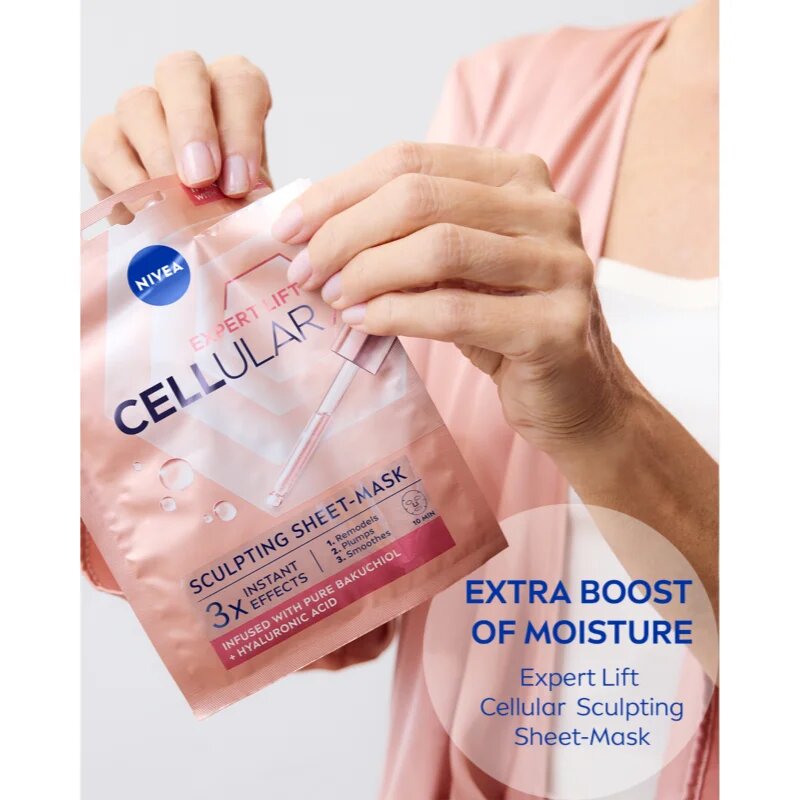 Nivea Cellular Expert Lift maska iz platna za polnjenje gub 1 kos