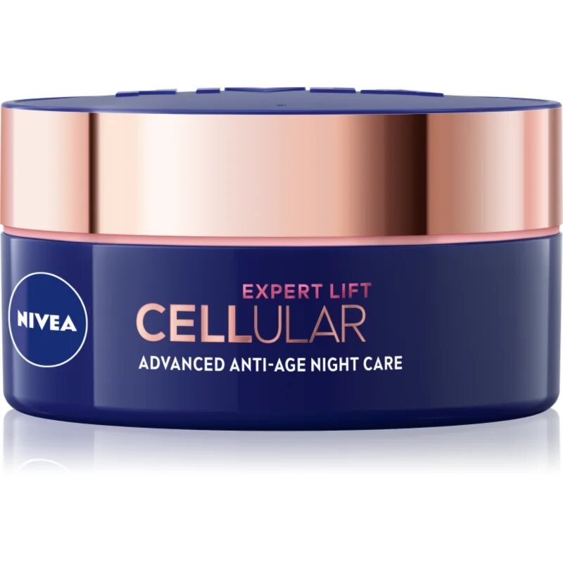 Nivea Cellular Expert Lift nočna krema za preoblikovanje obraza 50 ml