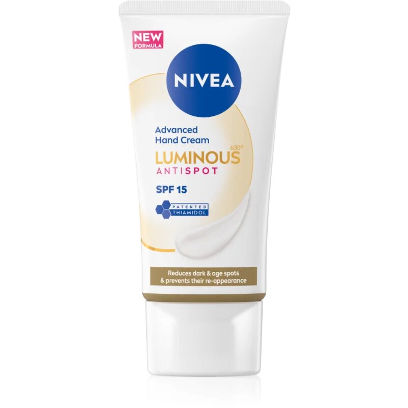 Nivea Cellular Luminous 630 krema za roke proti pigmentnim madežem SPF 15 50 ml