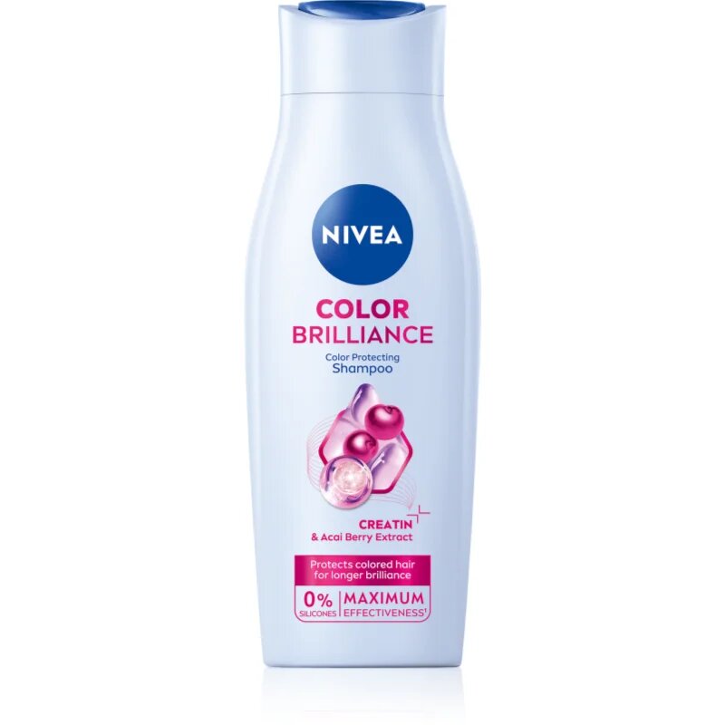 Nivea Color Brilliance negovalni šampon za barvane lase 400 ml