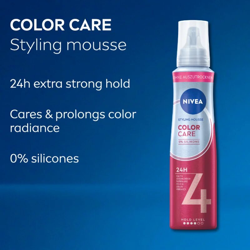 Nivea Color Panthenol & Vitamin B3 penasti utrjevalec za lase 150 ml