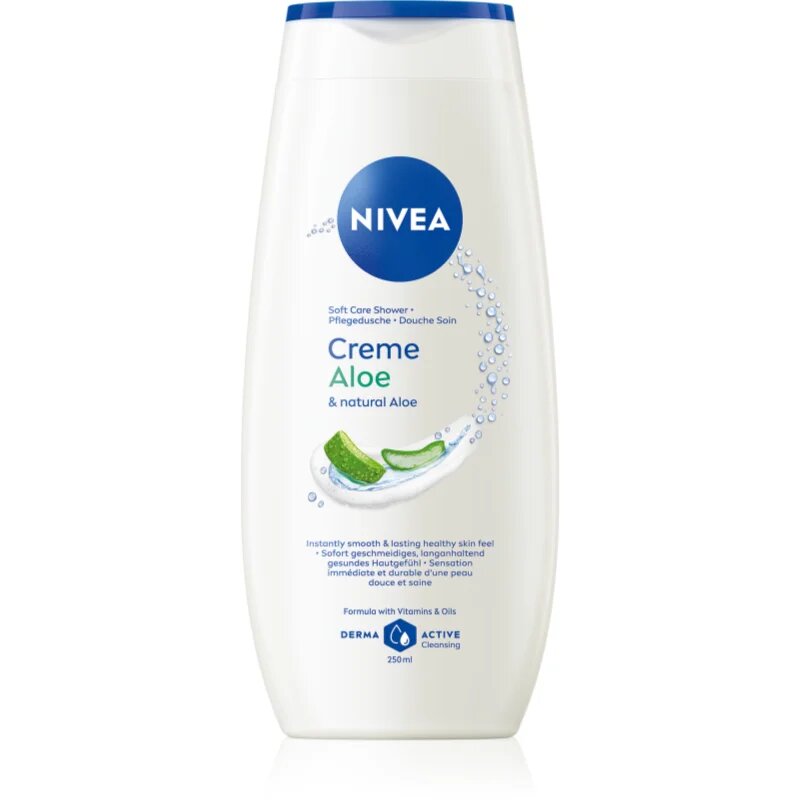 Nivea Creme Aloe negovalni gel za prhanje 250 ml