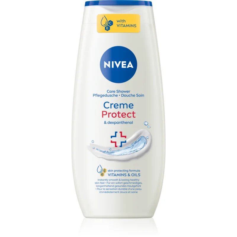 Nivea Creme Protect pomirjajoči gel za tuširanje 250 ml