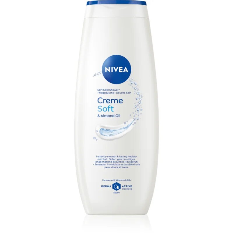 Nivea Creme Soft kremasti gel za prhanje maksi 500 ml