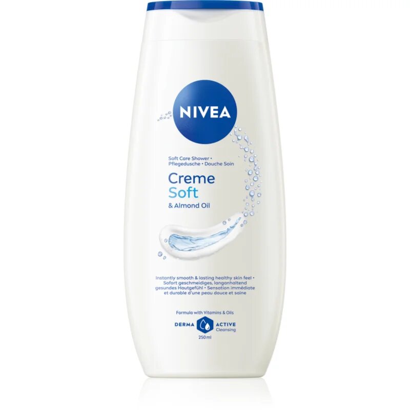 Nivea Creme Soft negovalni gel za prhanje 250 ml