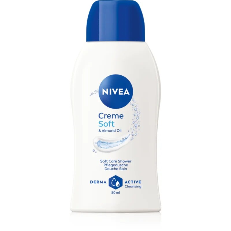 Nivea Creme Soft negovalni gel za prhanje 50 ml