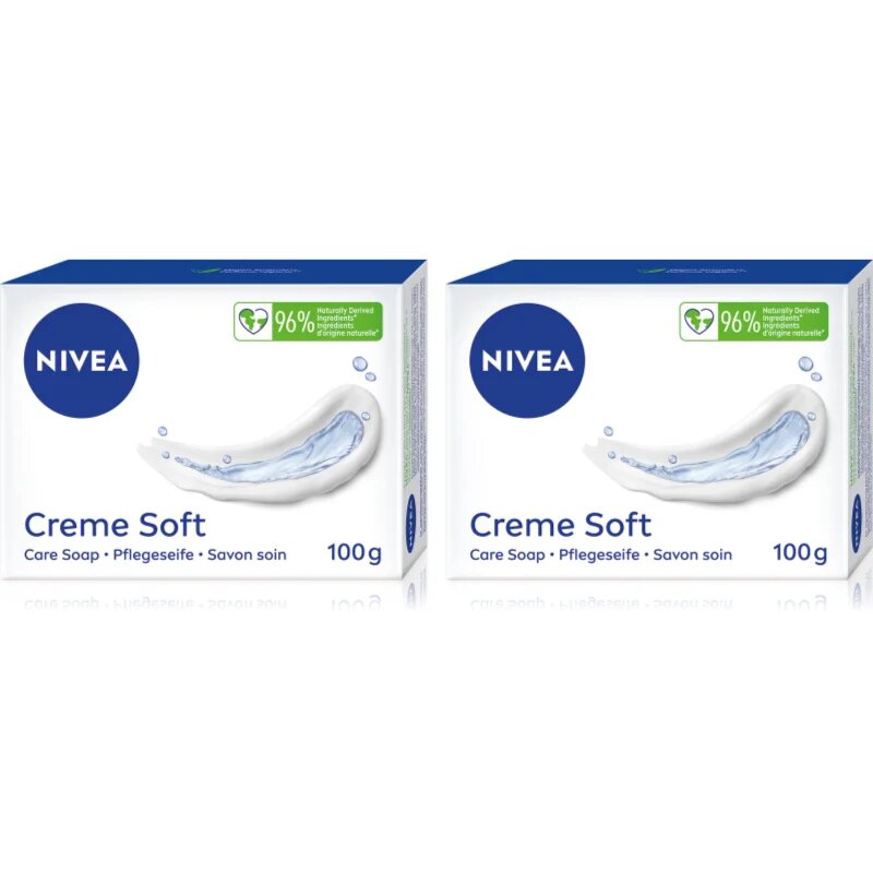 Nivea Creme Soft trdo milo ugodno pakiranje