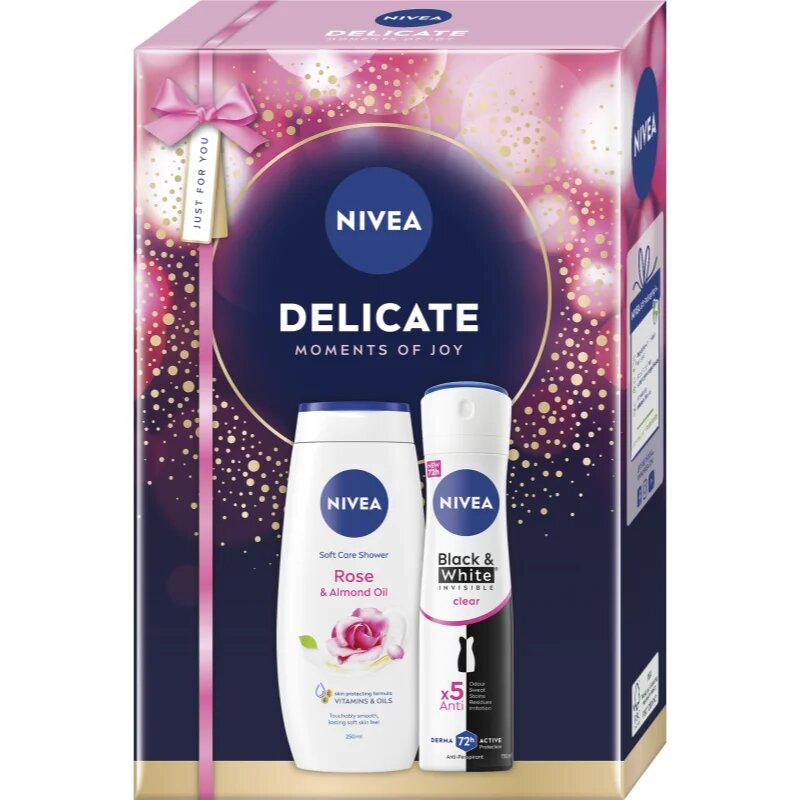 Nivea Delicate Moments of Joy darilni set za telo