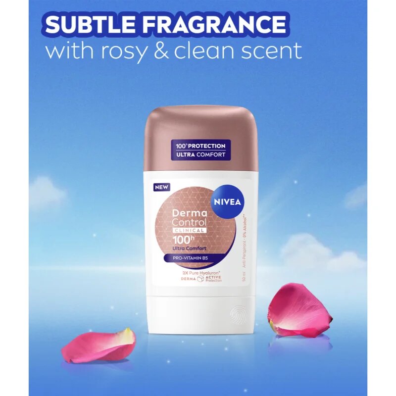 Nivea Derma Control Clinical Ultra Comfort trdi antiperspirant 50 ml