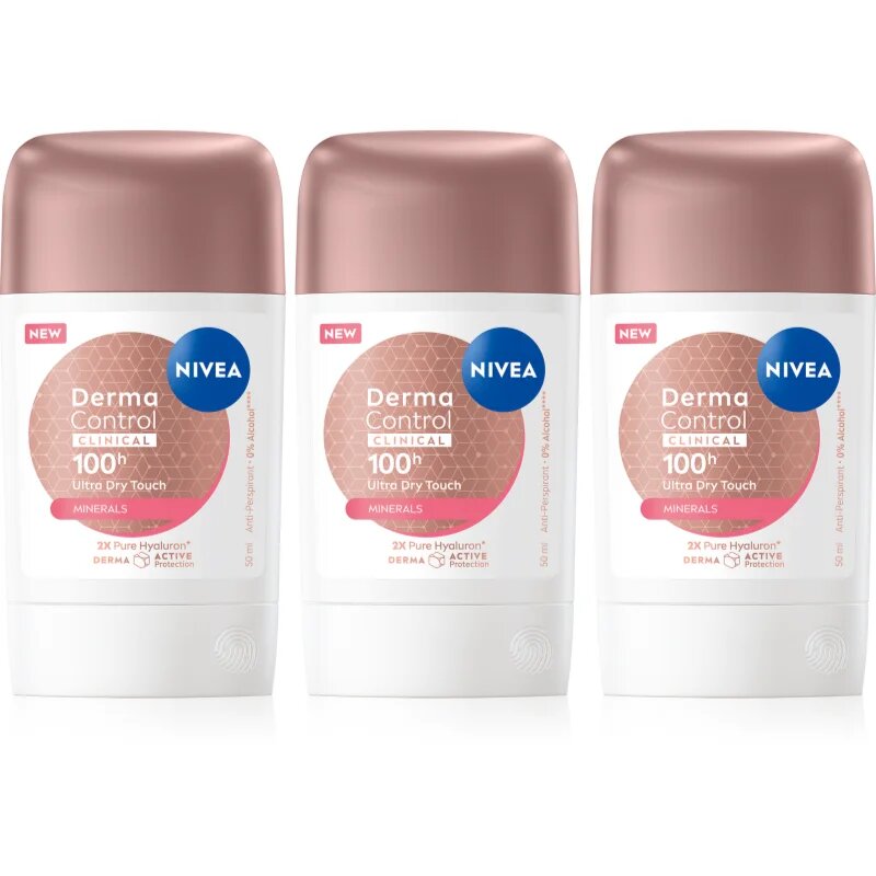 Nivea Derma Control Clinical Ultra Dry set za telo