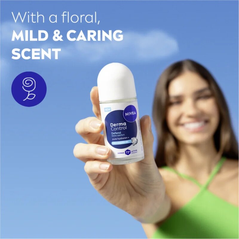 Nivea Derma Control Defend anti-transpirant roll-on 72 ur 50 ml