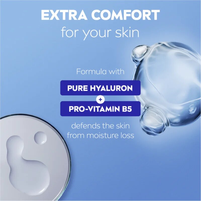 Nivea Derma Control Defend negovalni gel za prhanje s hialuronsko kislino 250 ml