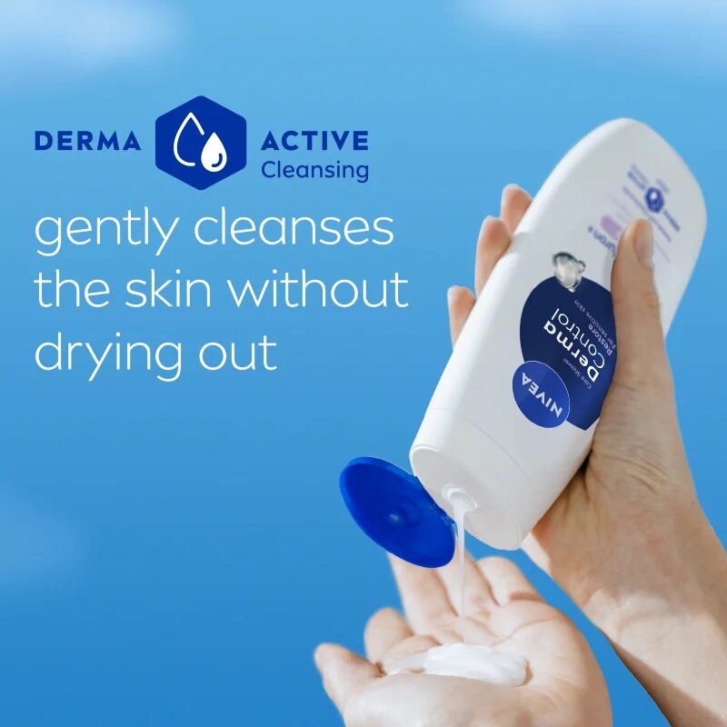 Nivea Derma Control Restore vlažilen gel za prhanje s hialuronsko kislino 500 ml