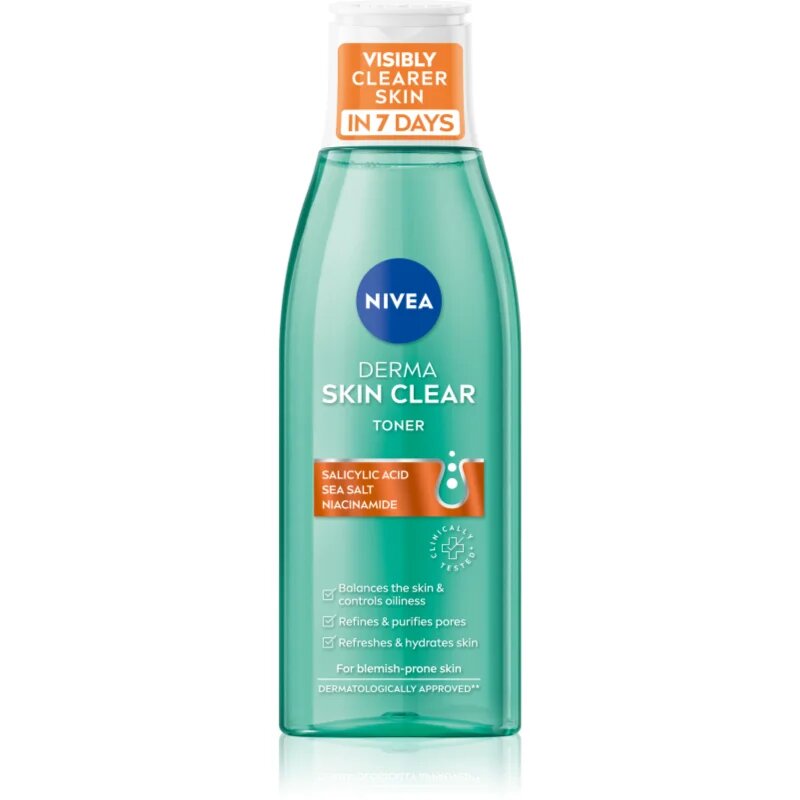 Nivea Derma Skin Clear čistilna voda za obraz 200 ml