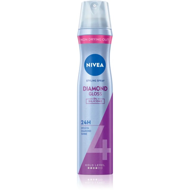 Nivea Diamond Gloss lak za lase 250 ml