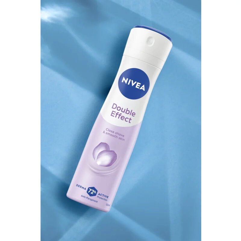 Nivea Double Effect antiperspirant v pršilu 72 ur 150 ml