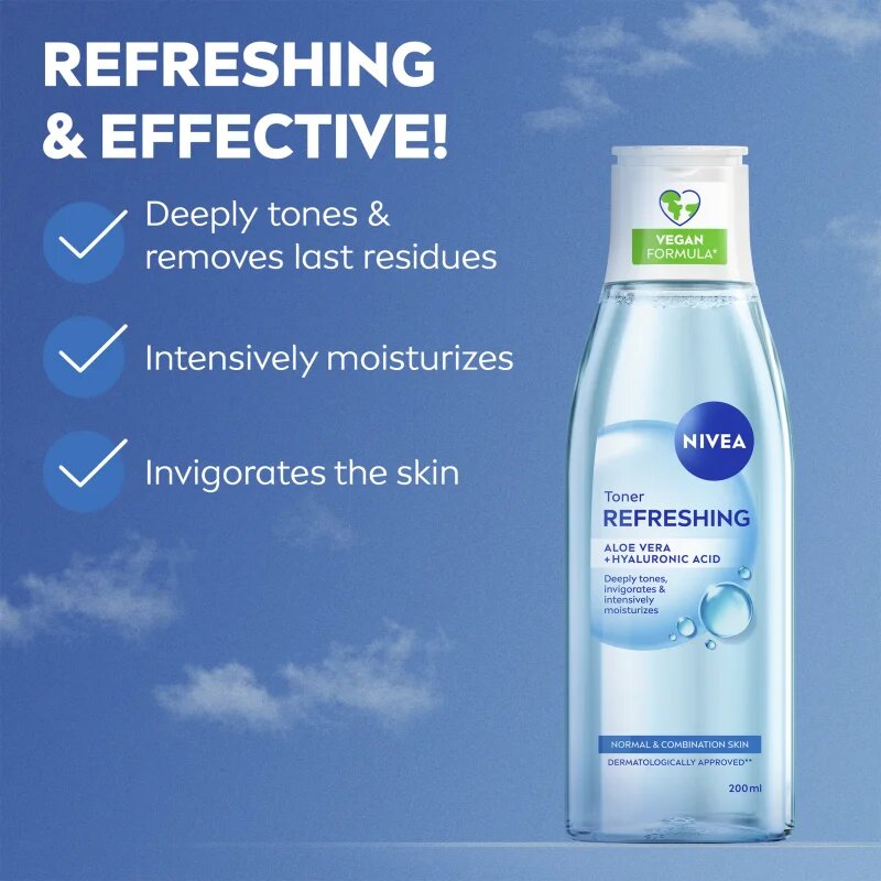 Nivea Face Cleansing čistilna voda za obraz za normalno do mešano kožo 200 ml