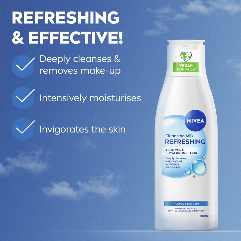 Nivea Face Cleansing čistilni losjon za obraz 200 ml