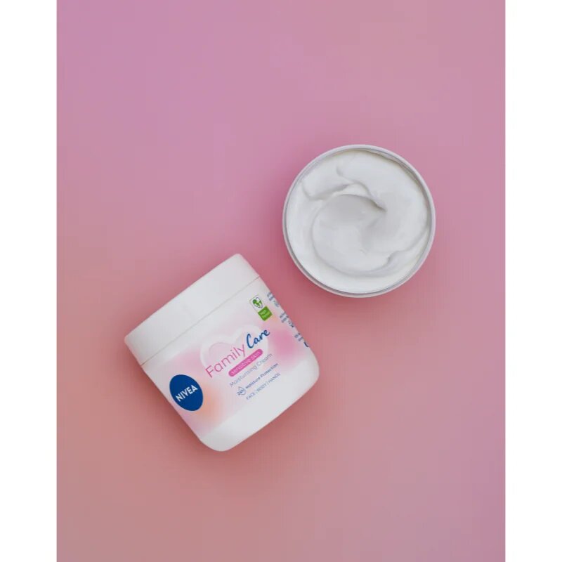 Nivea Family Care lahka vlažilna krema za obraz roke in telo 450 ml