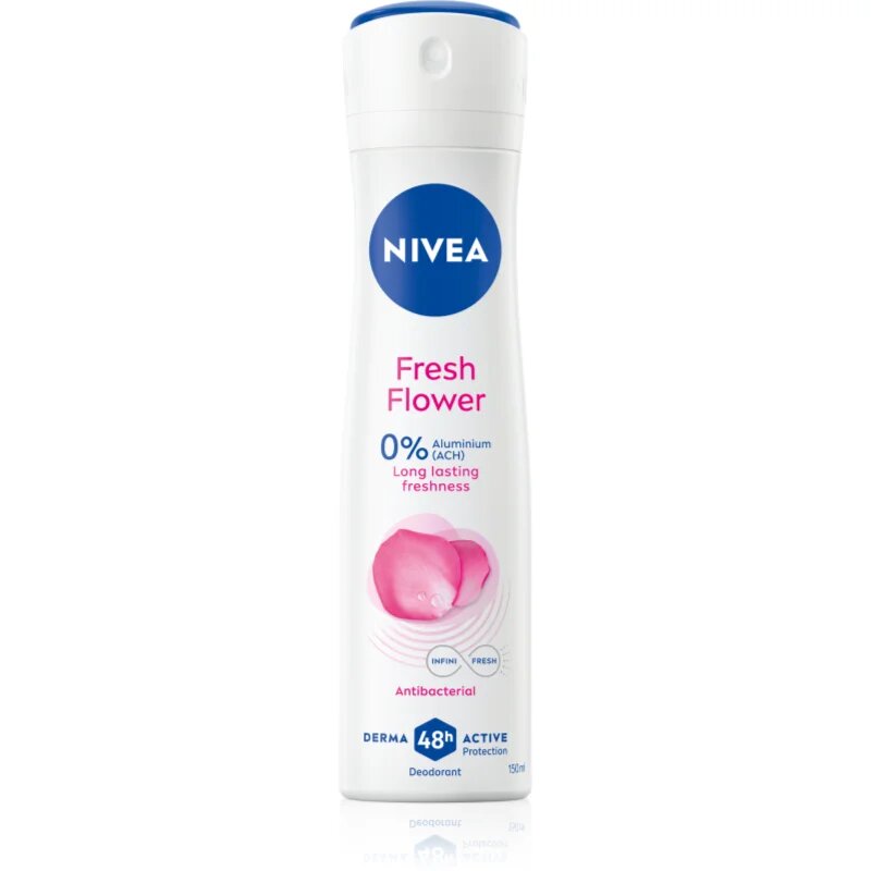 Nivea Fresh Flower deodorant v pršilu za ženske 150 ml