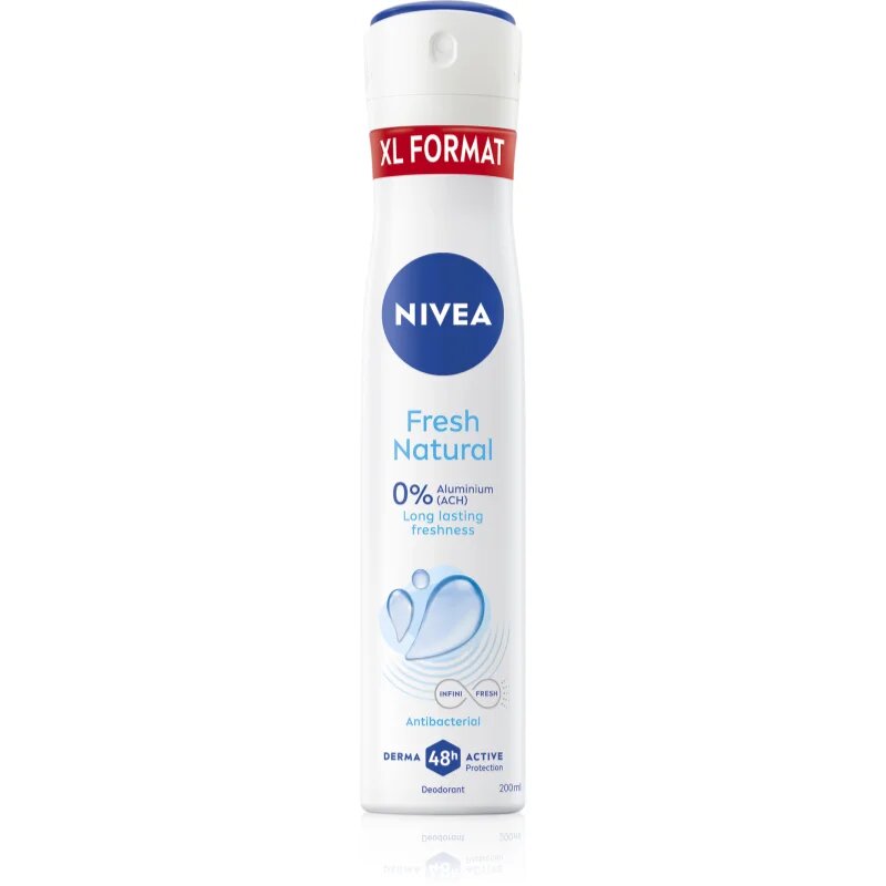 Nivea Fresh Natural deodorant v pršilu za ženske 200 ml