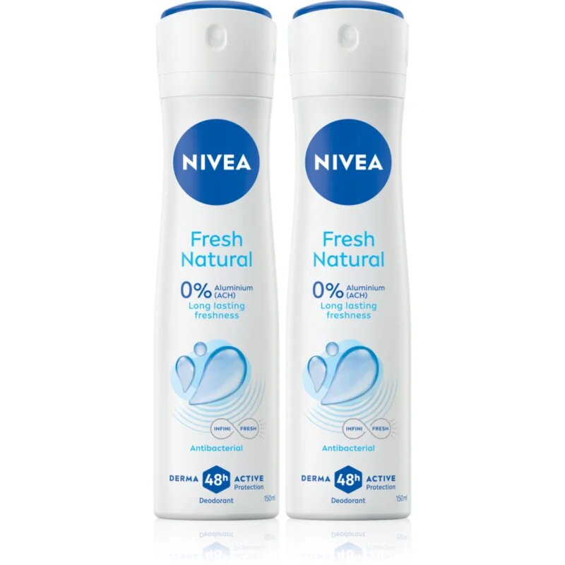 Nivea Fresh Natural set za telo