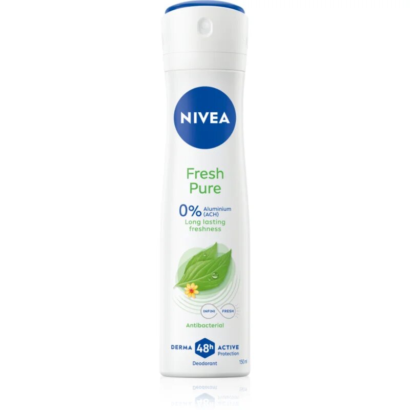 Nivea Fresh Pure deodorant v pršilu za ženske 150 ml