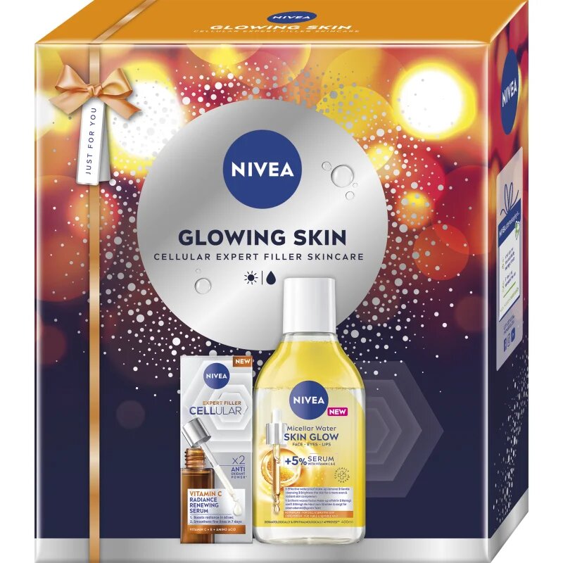 Nivea Glowing Skin darilni set za osvetlitev kože