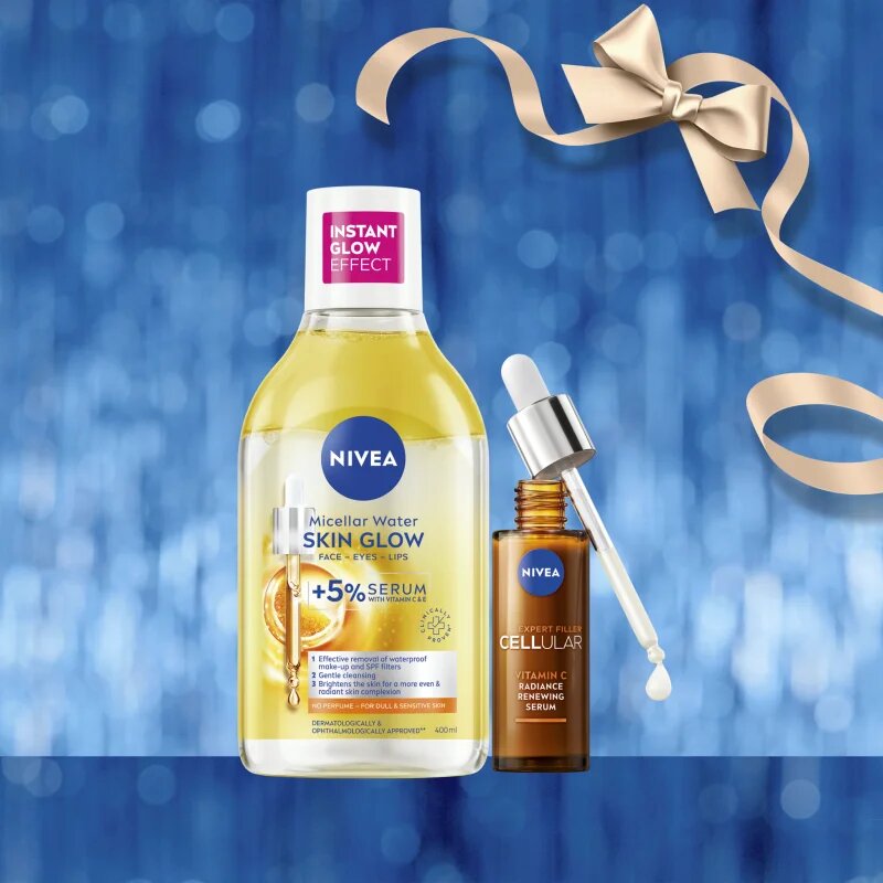 Nivea Glowing Skin darilni set za osvetlitev kože