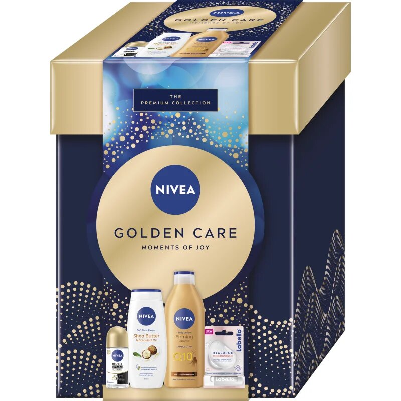 Nivea Golden Care darilni set za prehrano in hidracijo