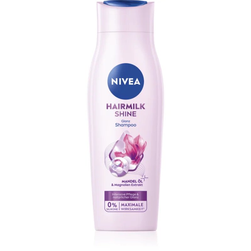 Nivea Hairmilk Shine negovalni šampon 250 ml