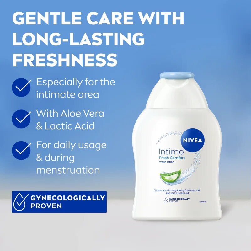 Nivea Intimo Fresh emulzija za intimno higieno 250 ml