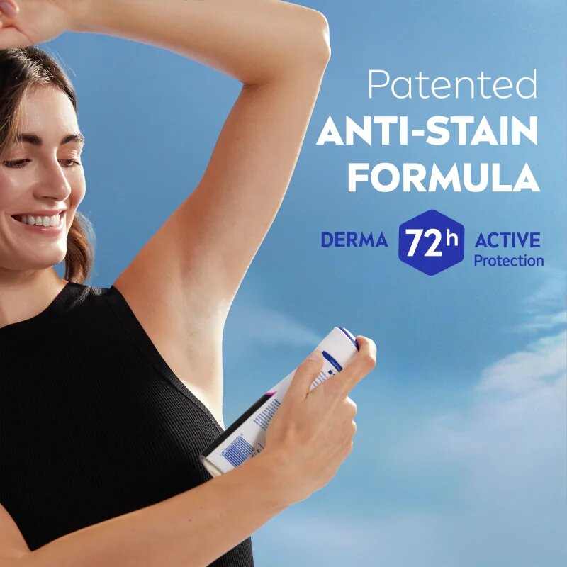 Nivea Invisible Black & White Clear antiperspirant v pršilu za ženske 150 ml
