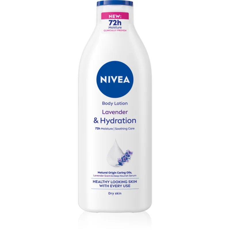 Nivea Lavender losjon za telo s sivko 400 ml
