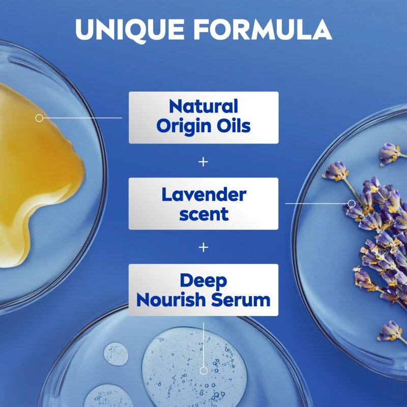 Nivea Lavender losjon za telo s sivko 400 ml