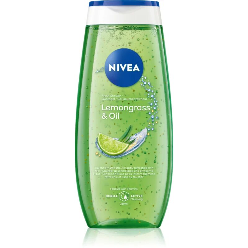 Nivea Lemongrass & Oil osvežujoč gel za prhanje 250 ml