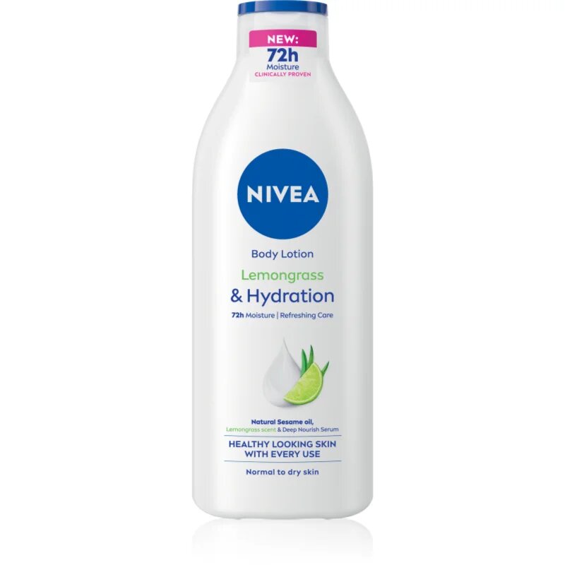 Nivea Lemongrass vlažilni losjon za telo 400 ml